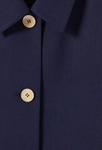Claudie Pierlot - Coat - Gardeni - Navy