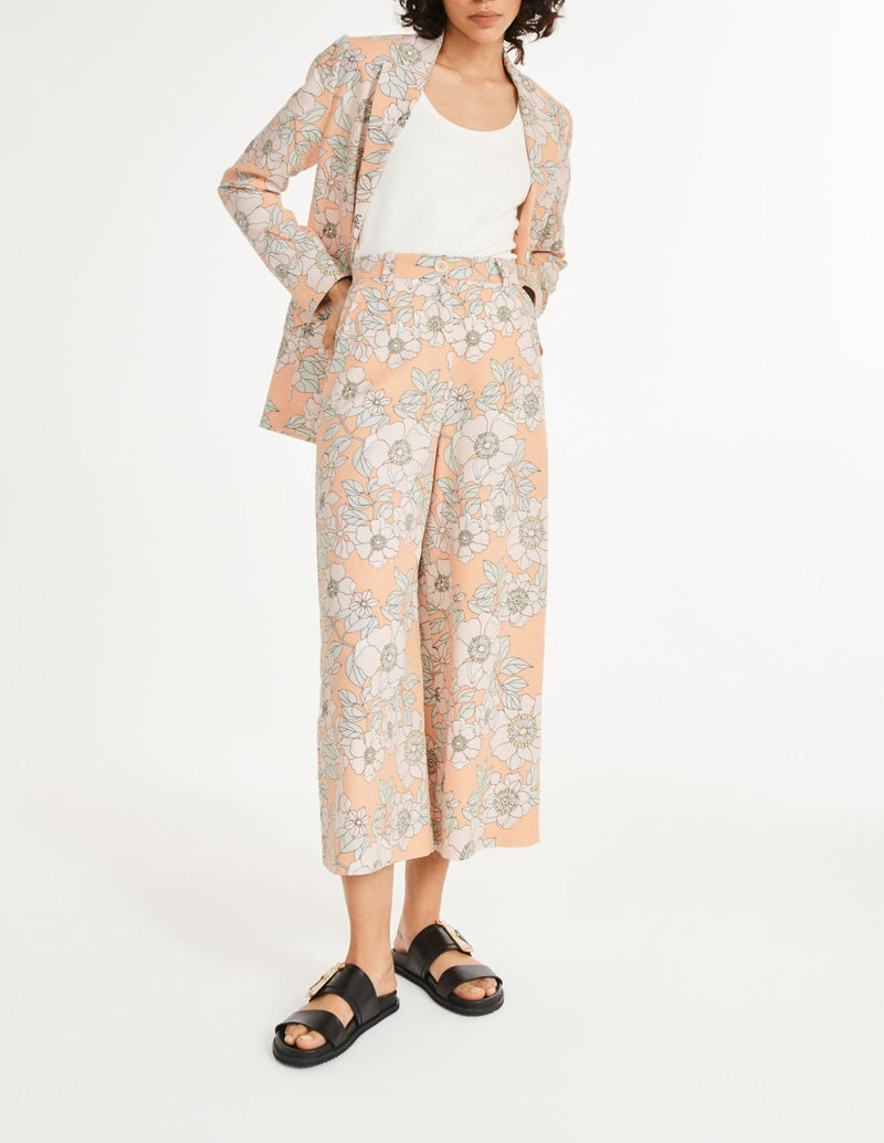 Claudie Pierlot - Pantalones de piano - Estampado ligero