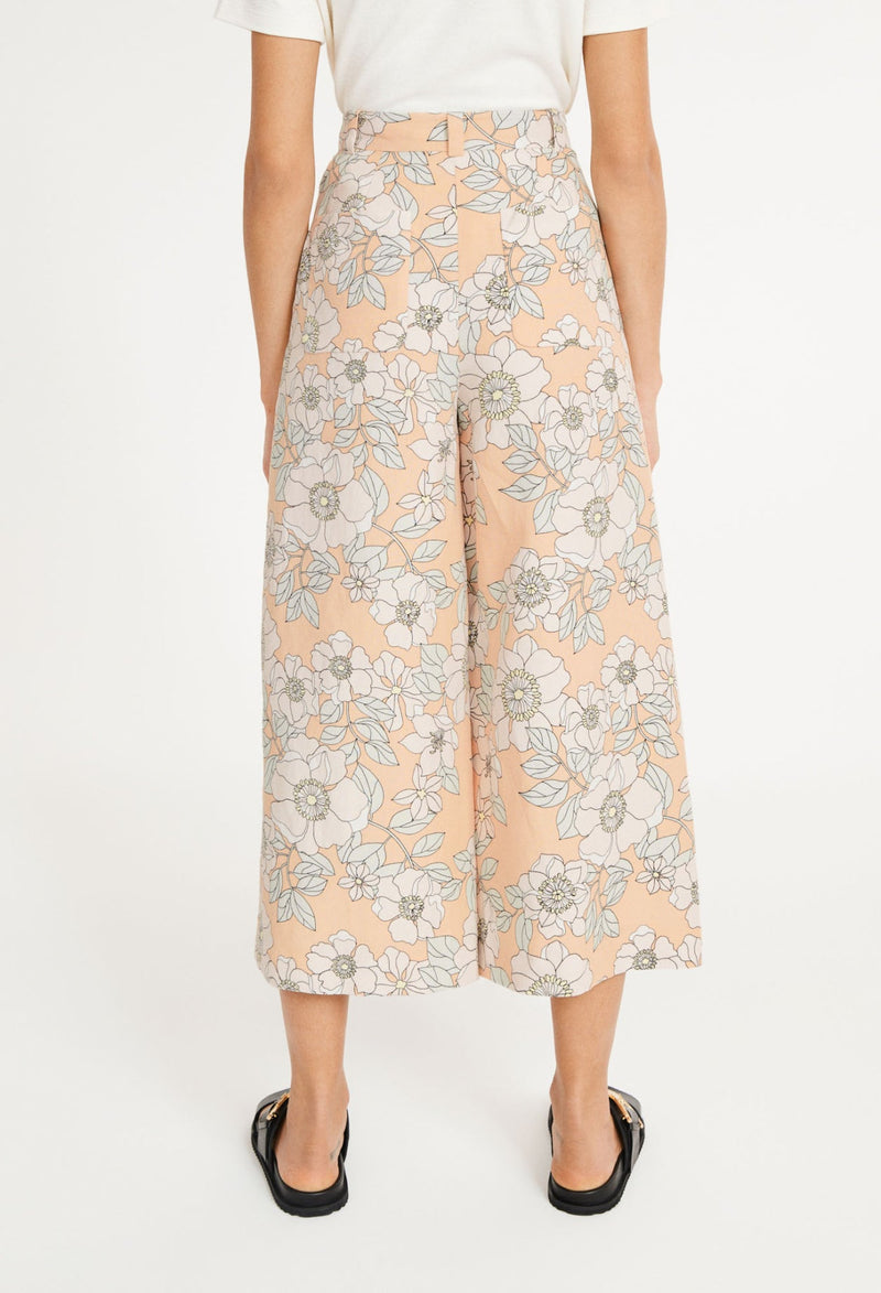 Claudie Pierlot - Pantalones de piano - Estampado ligero