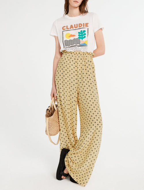 Pantalon Fluide Pantinprint - Print Clair