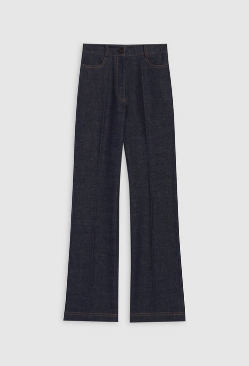 Trousers - Paolong - Raw Denim