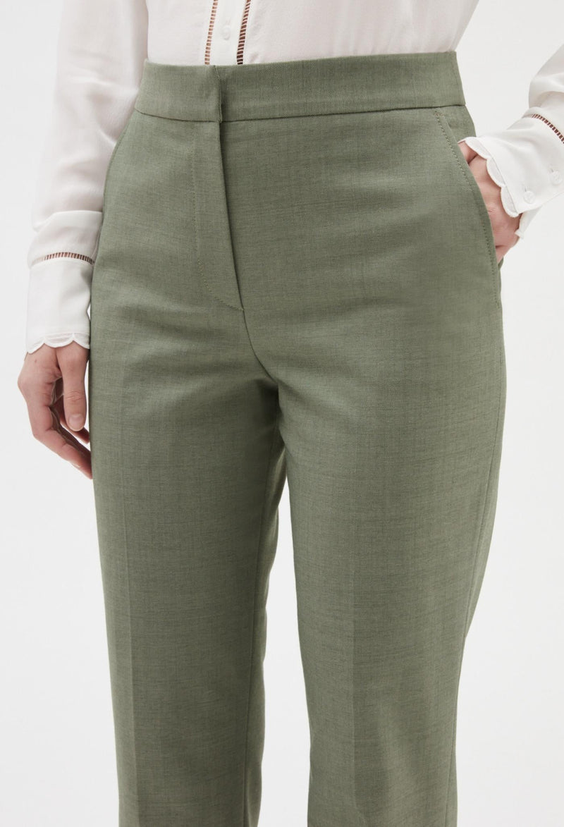 Claudie Pierlot - Pantalon - Parfum - Lichen