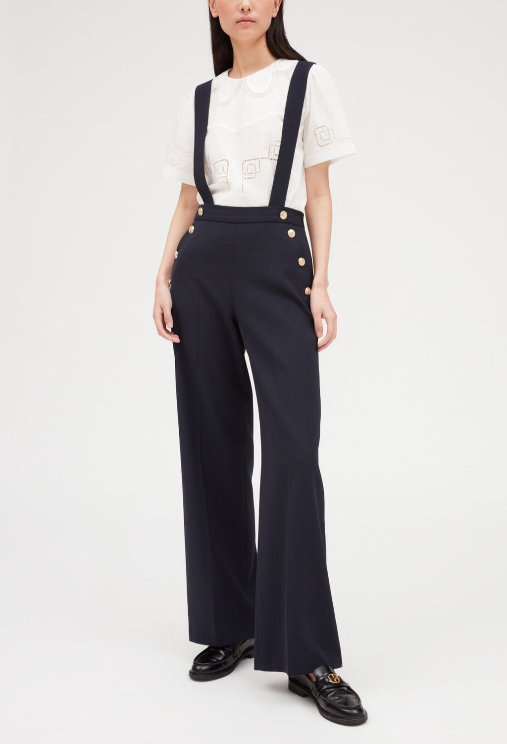 Pames Trousers - Navy