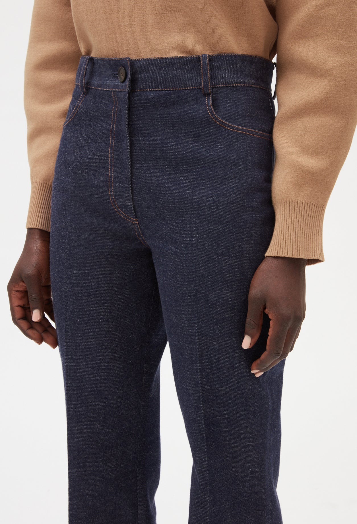Claudie Pierlot - Trousers - Paolocourt - Raw Denim