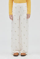Trousers - Pisto Bis - Light Print
