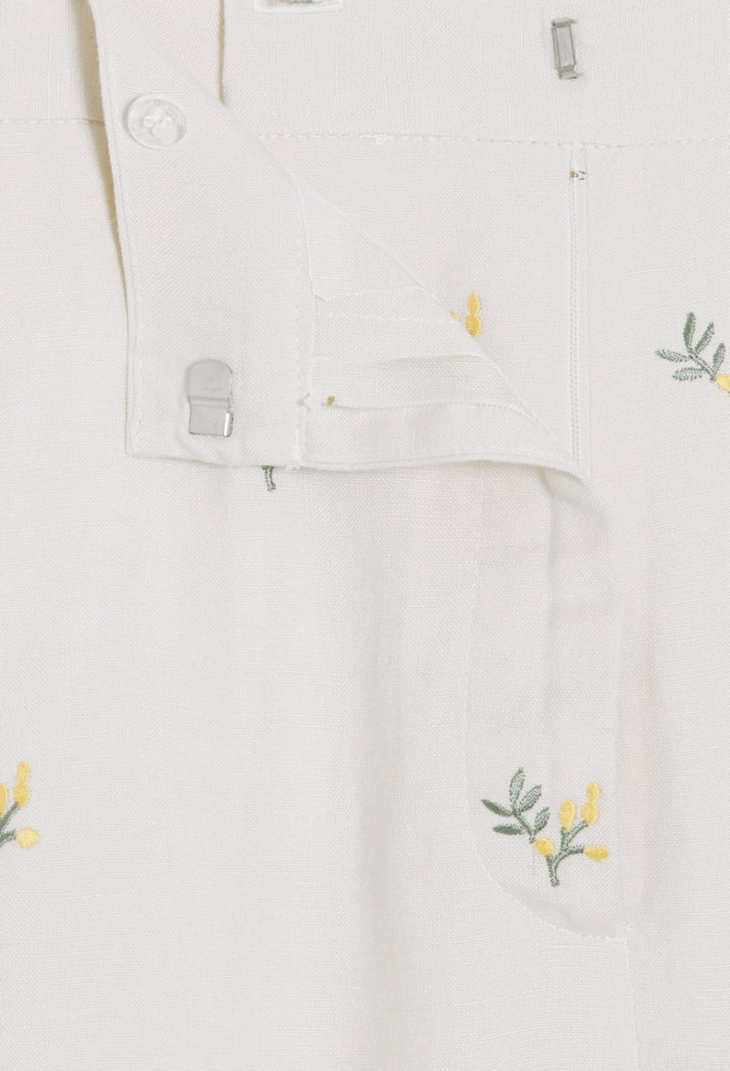 Trousers - Pisto Bis - Light Print