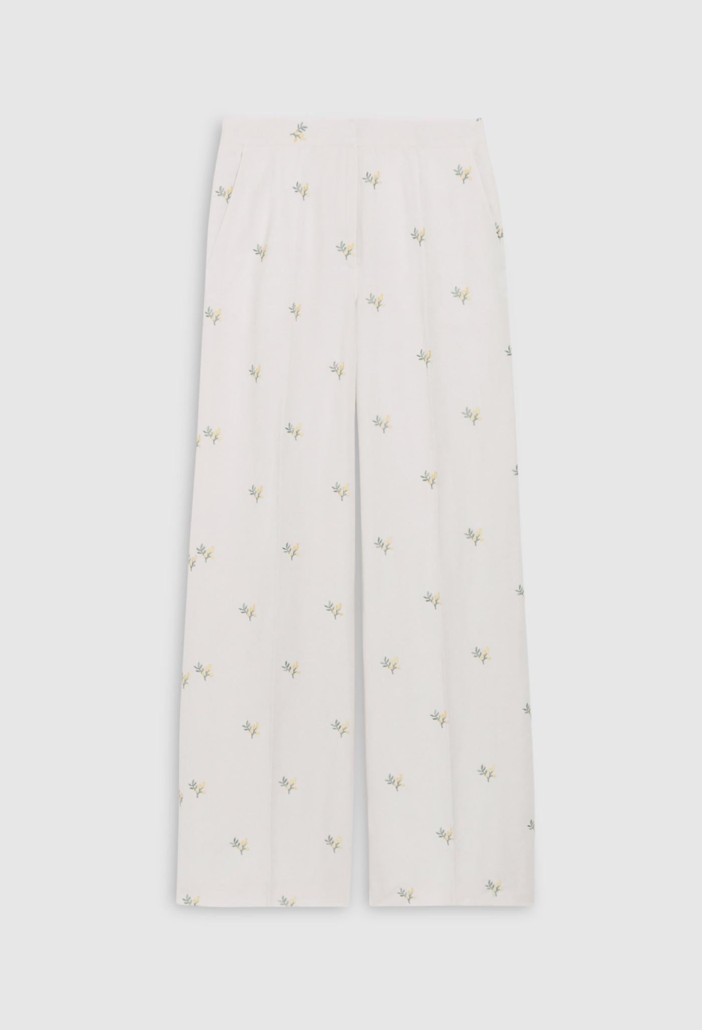 Trousers - Pisto Bis - Light Print