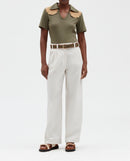 Claudie Pierlot - Trousers - Pearl - Ivory