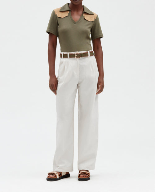 Pantalón - Perla - Marfil