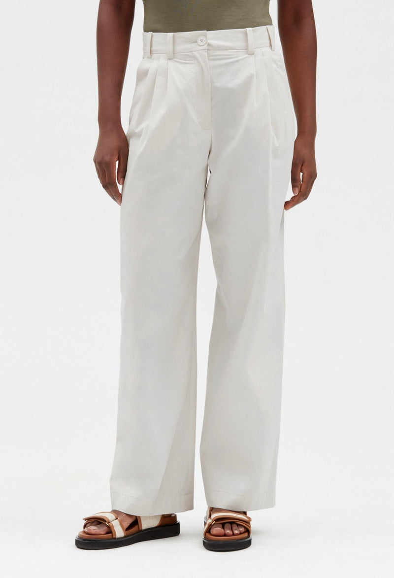 Claudie Pierlot - Trousers - Pearl - Ivory