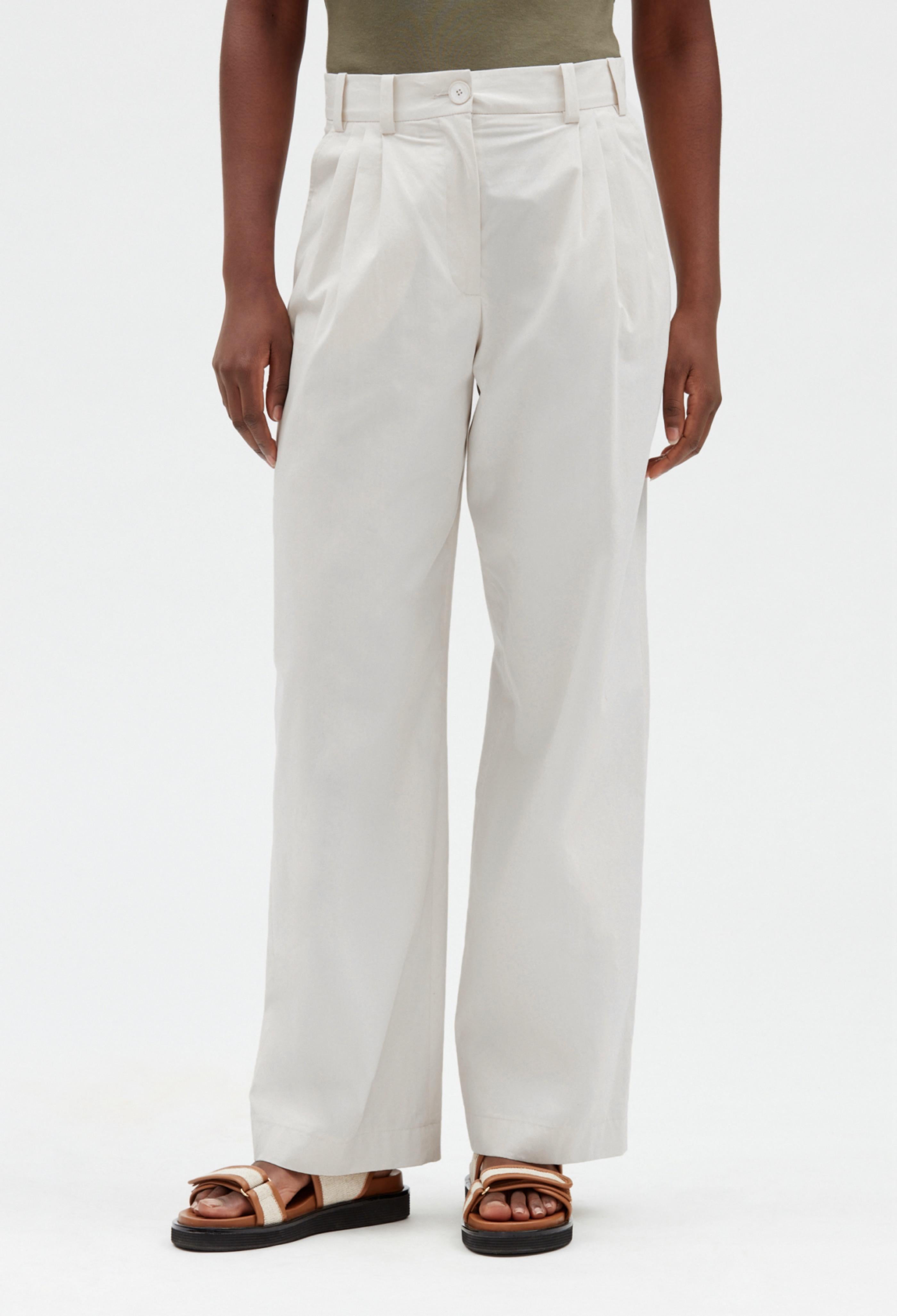 Claudie Pierlot - Trousers - Pearl - Ivory