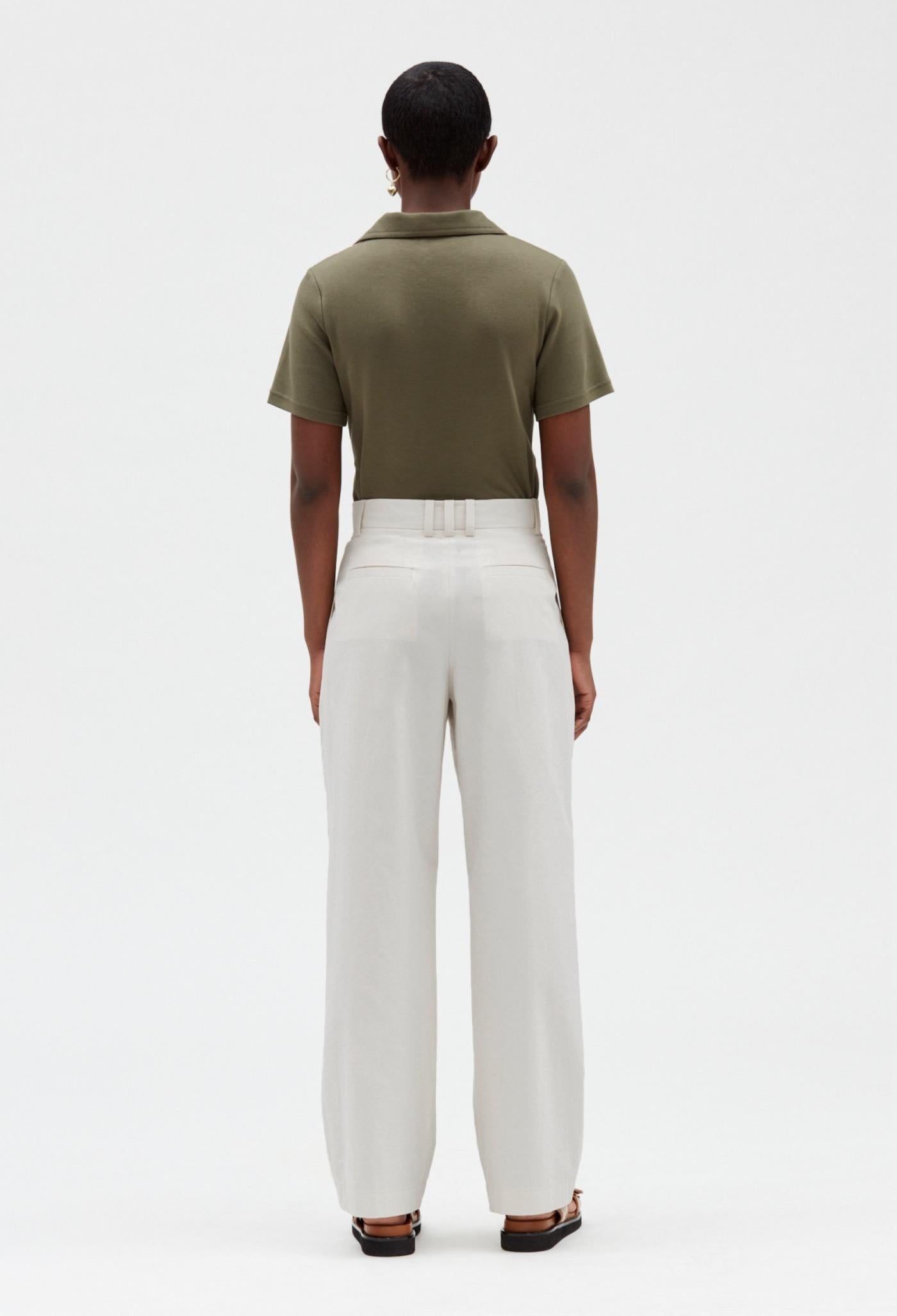 Claudie Pierlot - Trousers - Pearl - Ivory