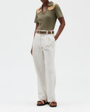 Claudie Pierlot - Trousers - Pearl - Ivory