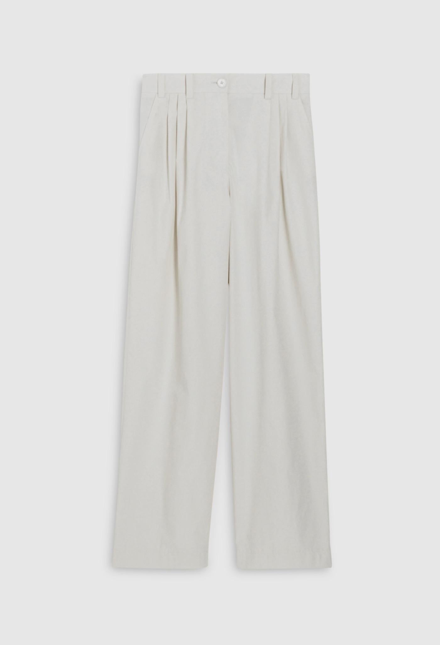 Claudie Pierlot - Trousers - Pearl - Ivory