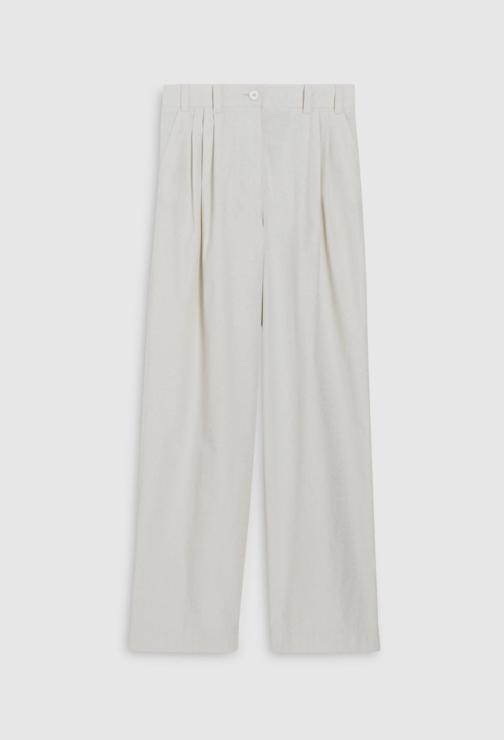 Claudie Pierlot - Trousers - Pearl - Ivory