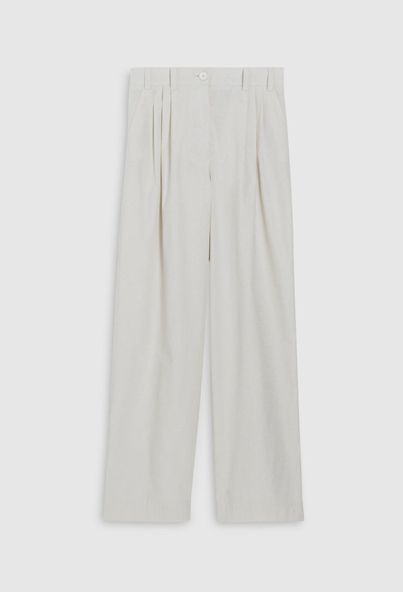 Claudie Pierlot - Trousers - Pearl - Ivory