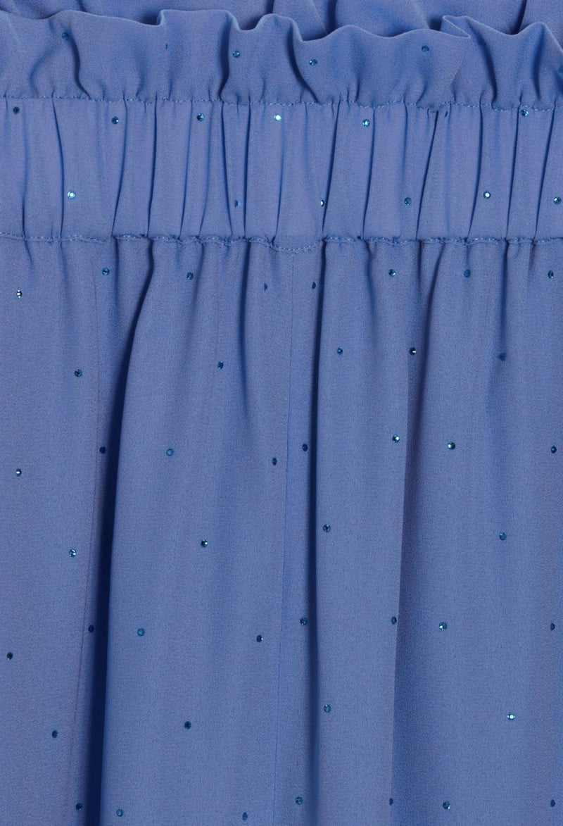 Claudie Pierlot - Pantalon - Pantin Strass - Bleu Ciel