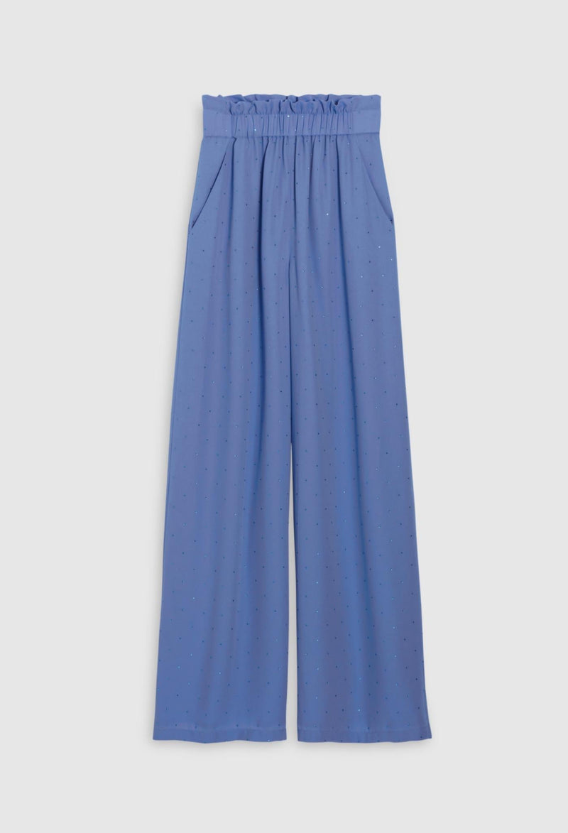 Claudie Pierlot - Trousers - Pantin Strass - Sky Blue