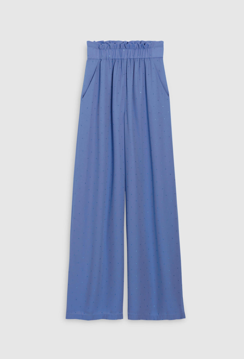Claudie Pierlot - Trousers - Pantin Strass - Sky Blue