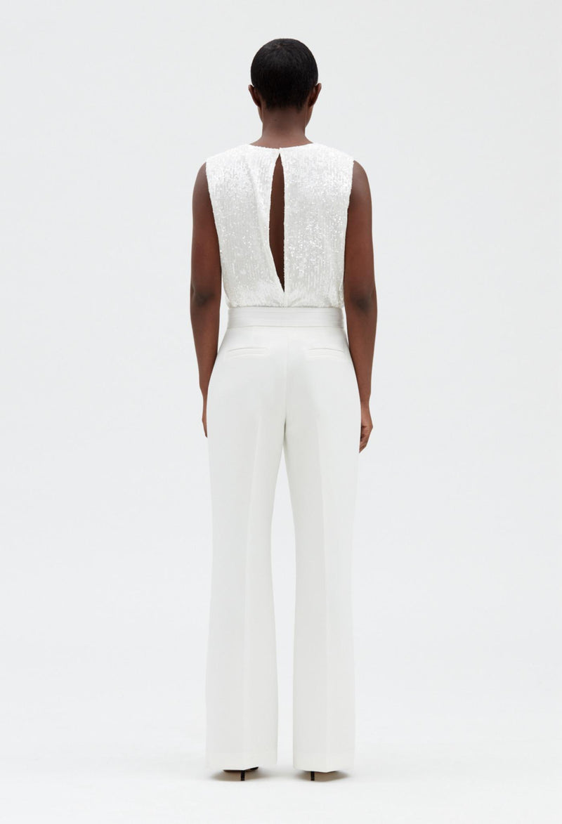 Claudie Pierlot - Pantalon Plume - Blanc