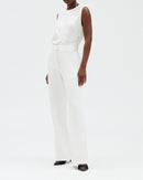 Claudie Pierlot  Plume - Pantalones - Blanc