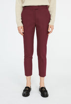 Trousers - Break - Burgundy