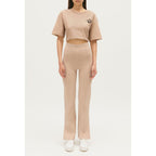 Pantalon Droit Fentes Cheville