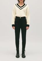 Claudie Pierlot - Pantalon - Paon - Noir