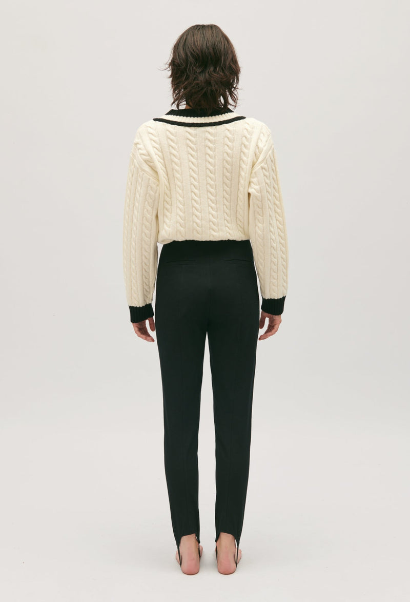 Claudie Pierlot - Pantalon - Paon - Noir
