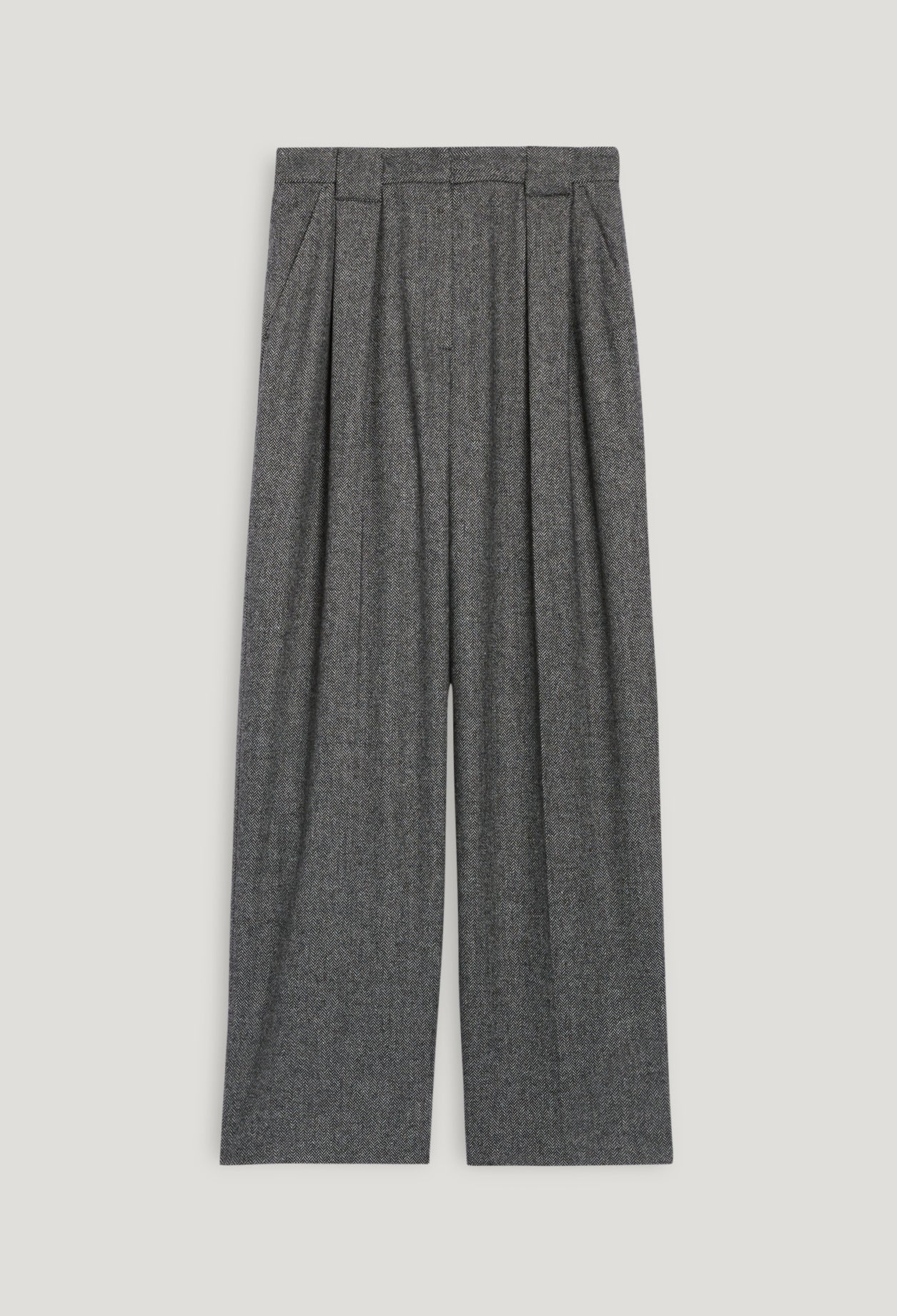 Trousers - Peggy Chevron - Two-tone