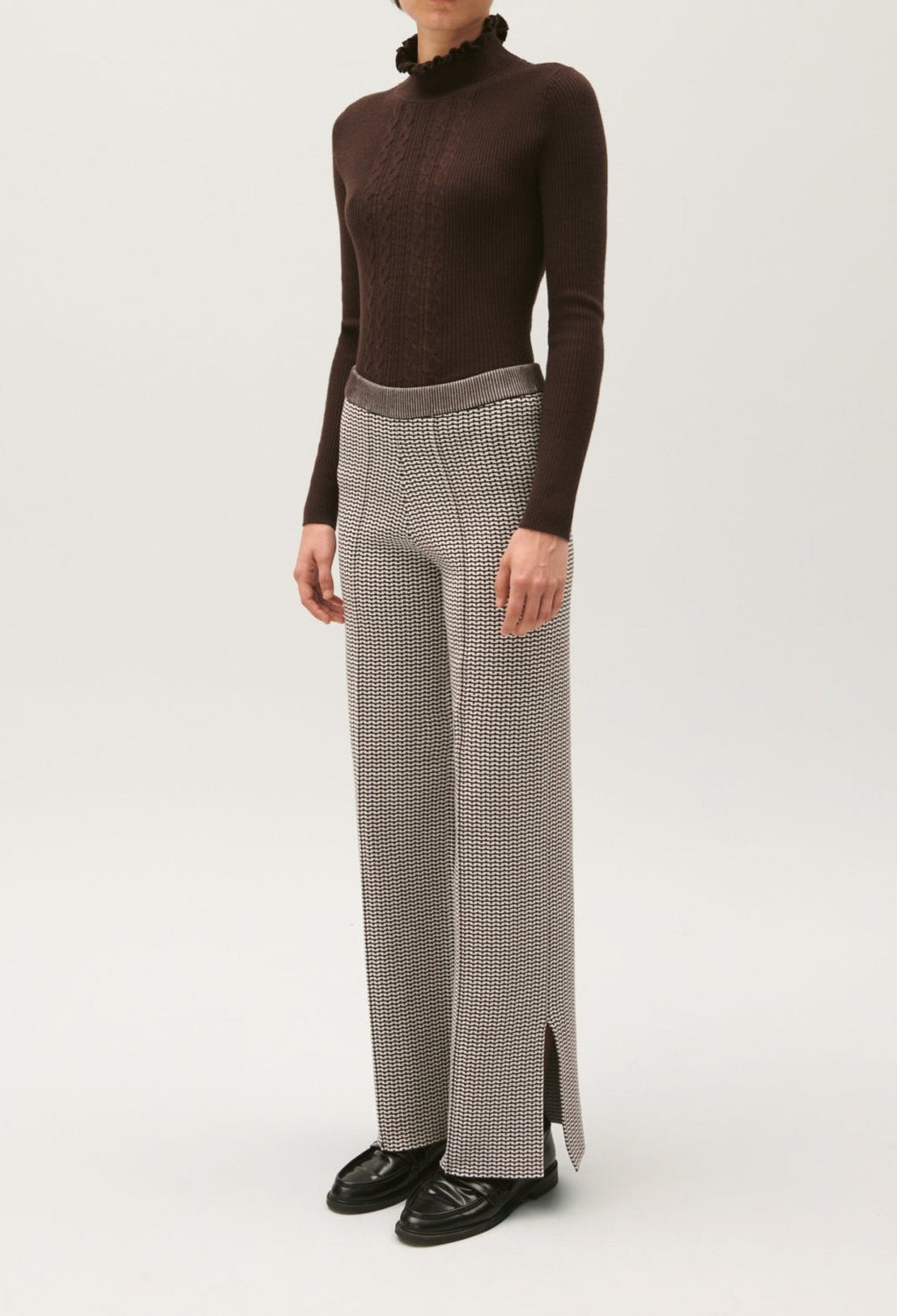 Trousers - Minusa - Two-Tone