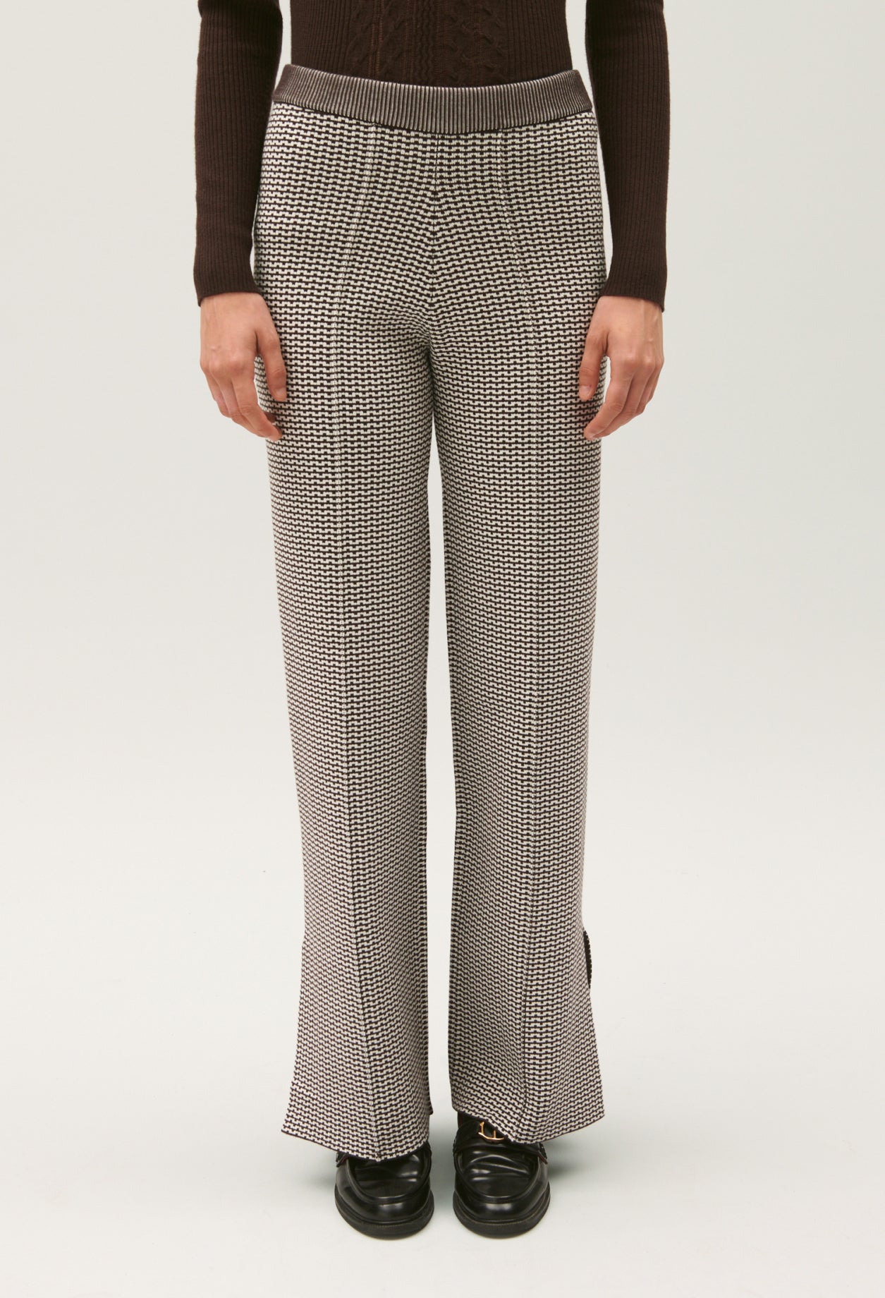 Trousers - Minusa - Two-Tone