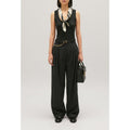 Heather Gray Wide Leg Pants