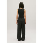 Heather Gray Wide Leg Pants
