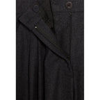 Heather Gray Wide Leg Pants