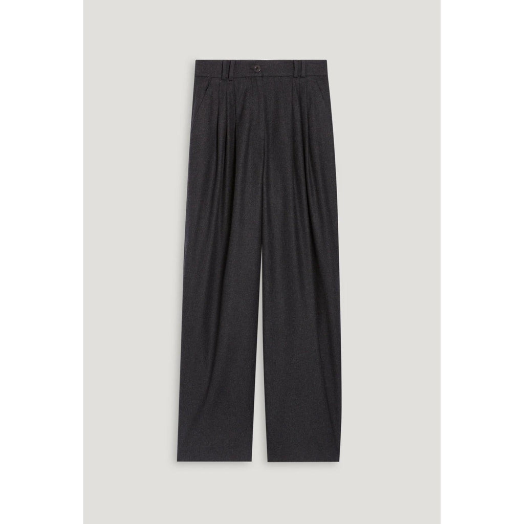 Heather Gray Wide Leg Pants
