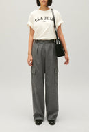 Claudie Pierlot - Pantalon - Palme - Gris Clair