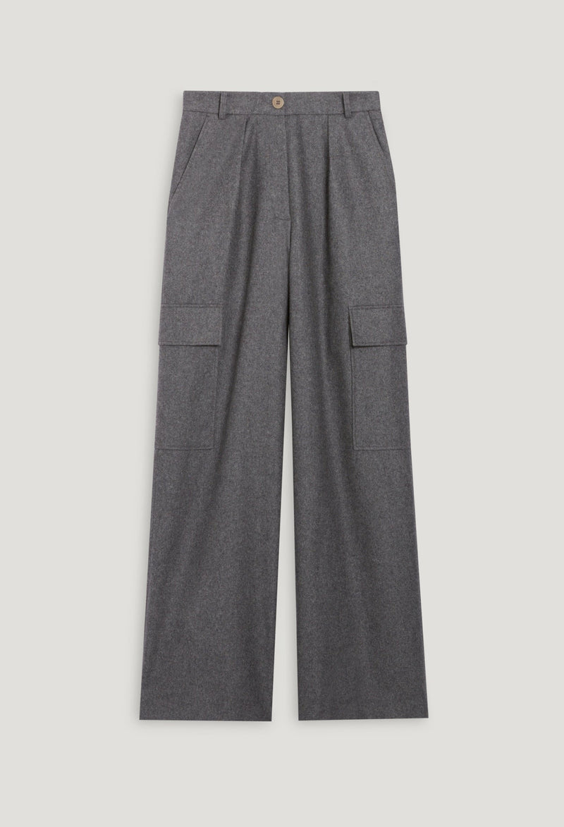 Claudie Pierlot - Pantalon - Palme - Gris Clair