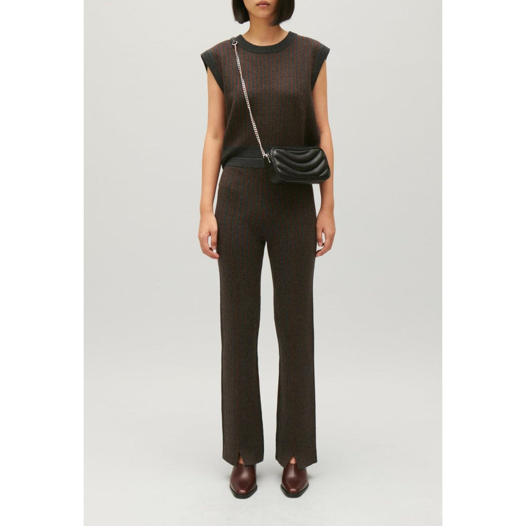 Striped Knit Trousers