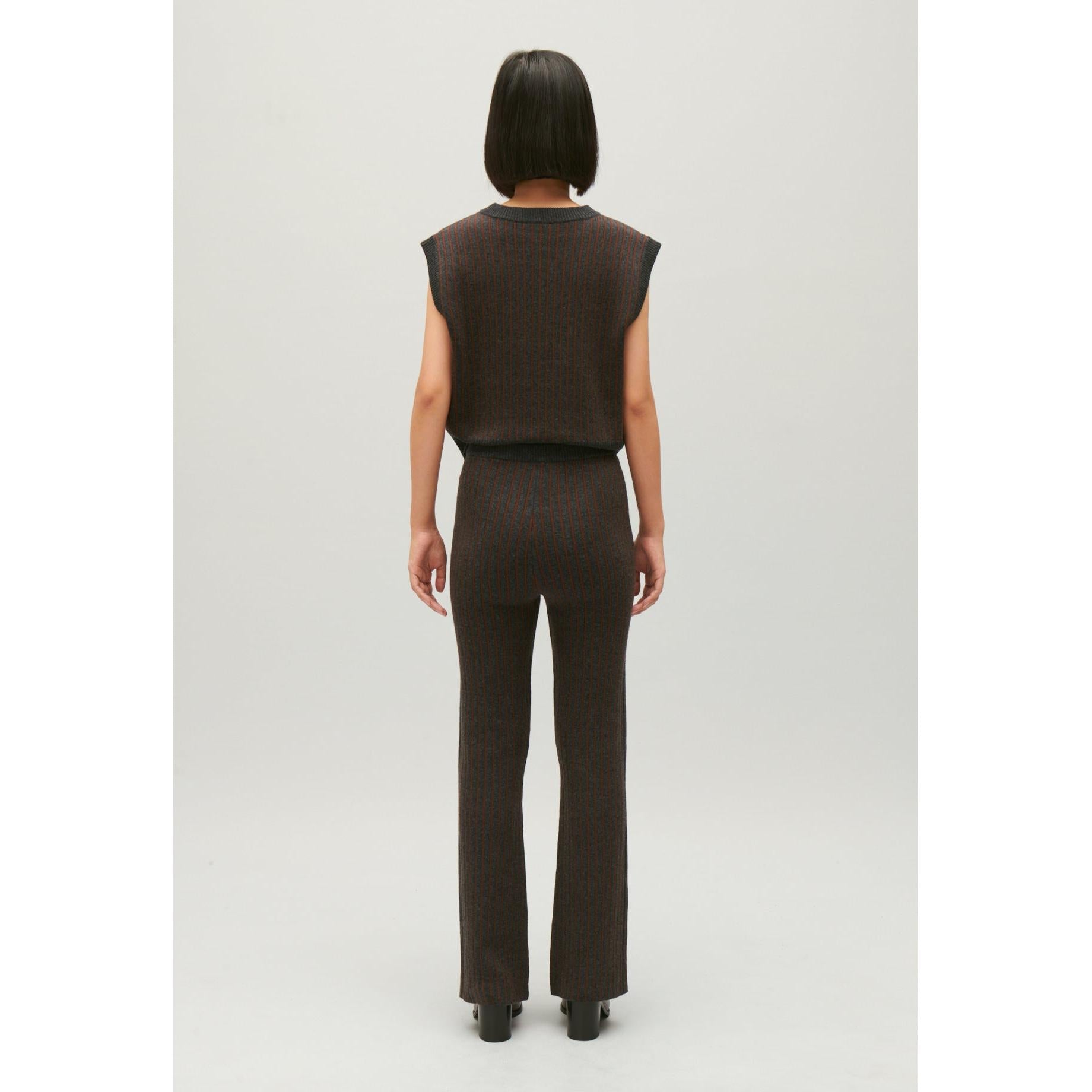 Striped Knit Trousers