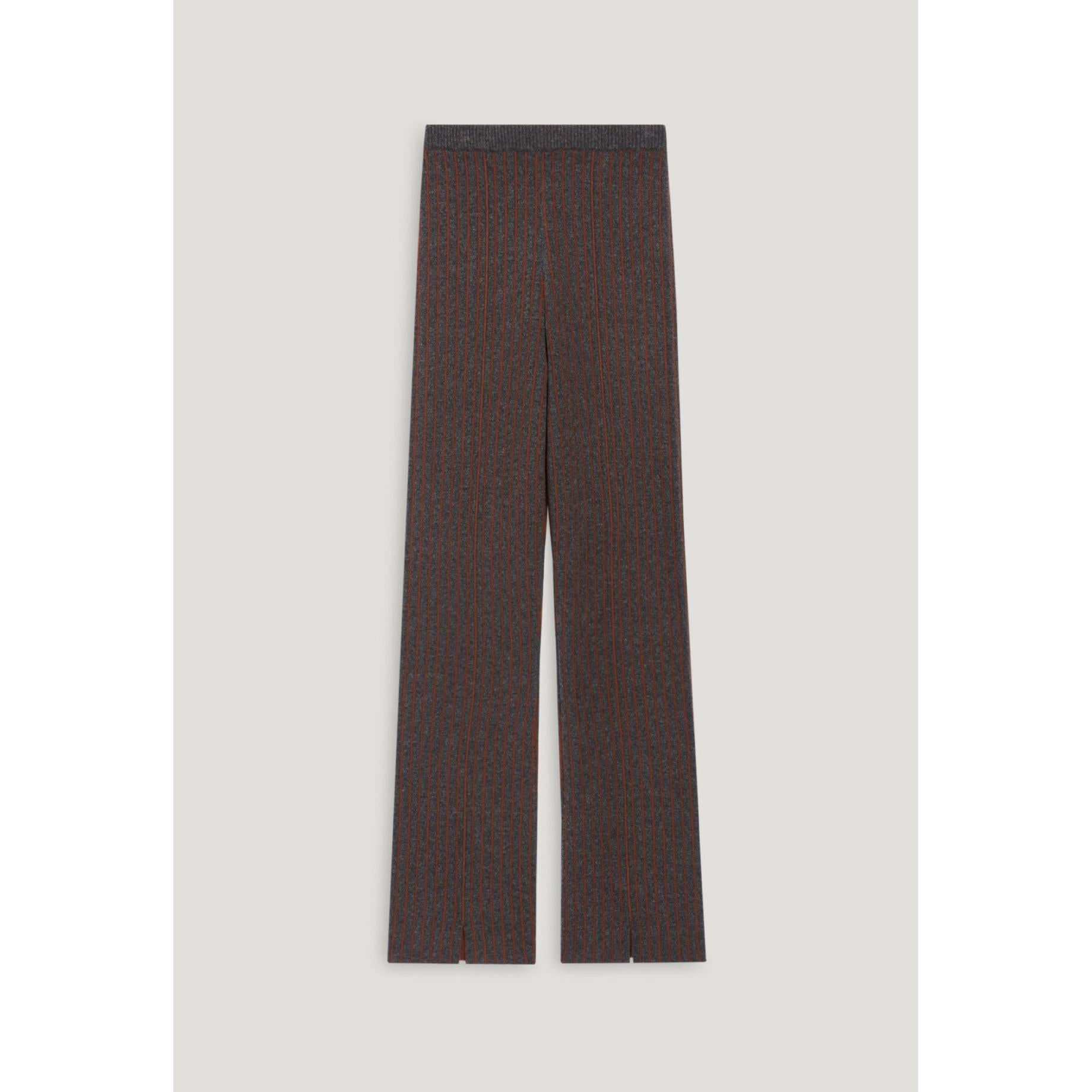 Striped Knit Trousers
