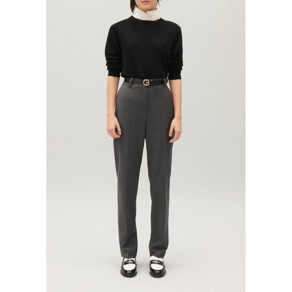 Claudie Pierlot - Pantalon Tailleur Gris Chiné