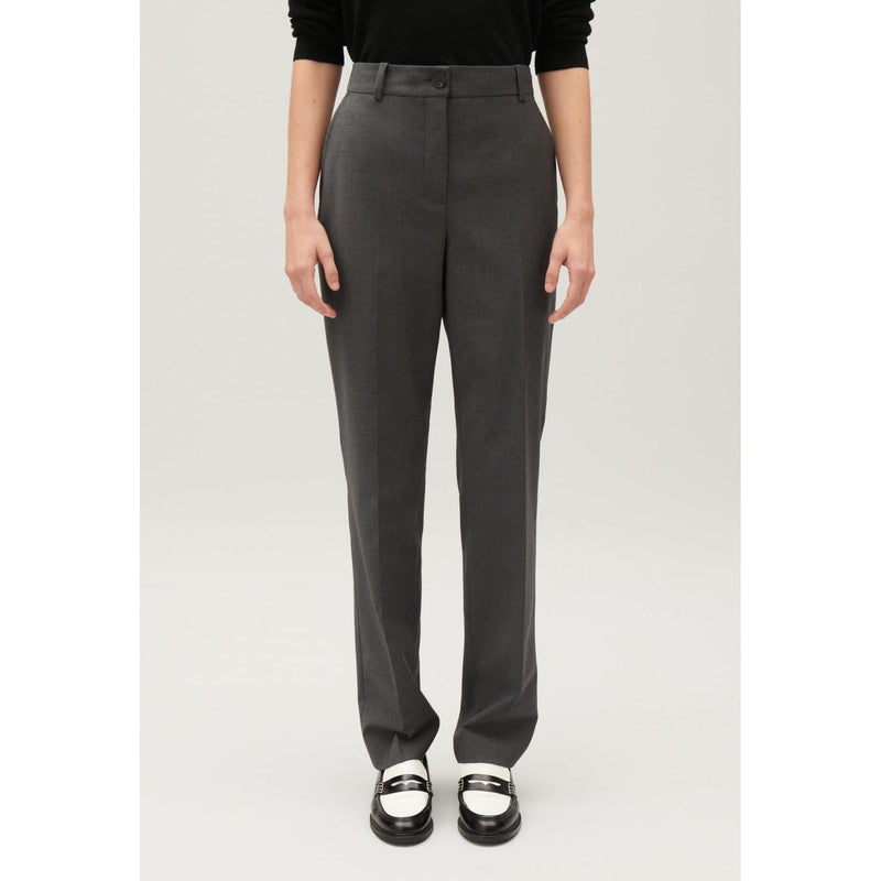 Claudie Pierlot - Pantalon Tailleur Gris Chiné