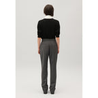 Claudie Pierlot - Pantalon Tailleur Gris Chiné