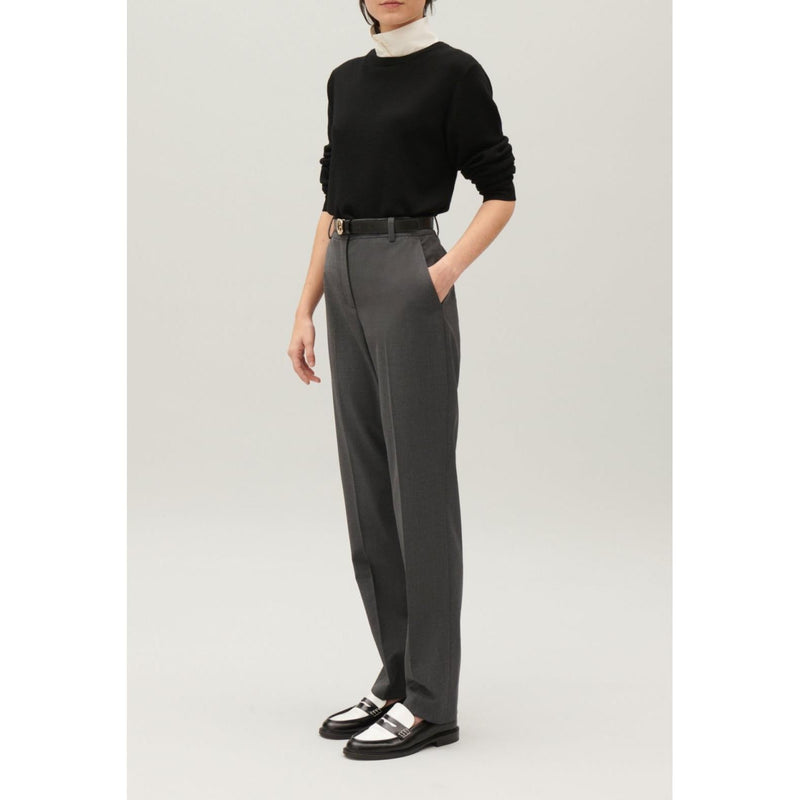 Claudie Pierlot - Pantalon Tailleur Gris Chiné