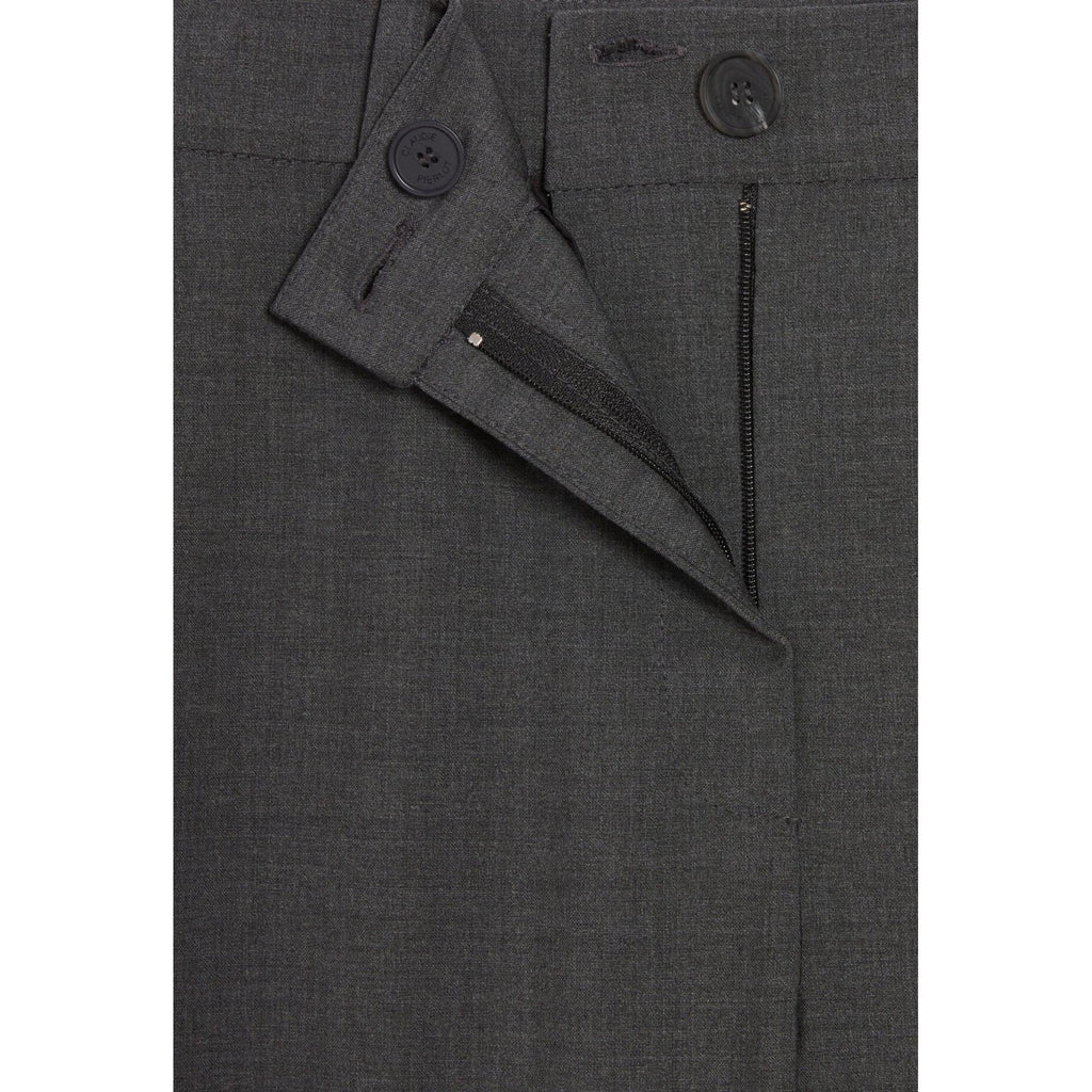 Pantalón de Traje Gris Jaspeado