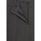 Pantalón de Traje Gris Jaspeado