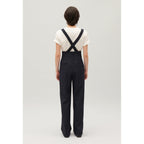 Navy Suspenders Trousers