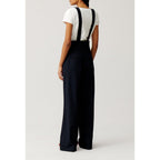 Pantalón Con Tirantes Azul Marino
