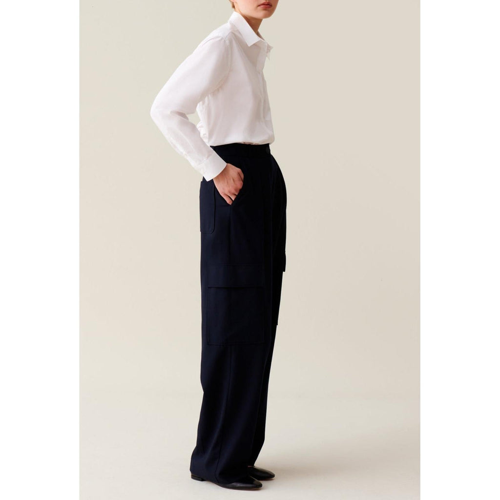 Navy Cargo Pants